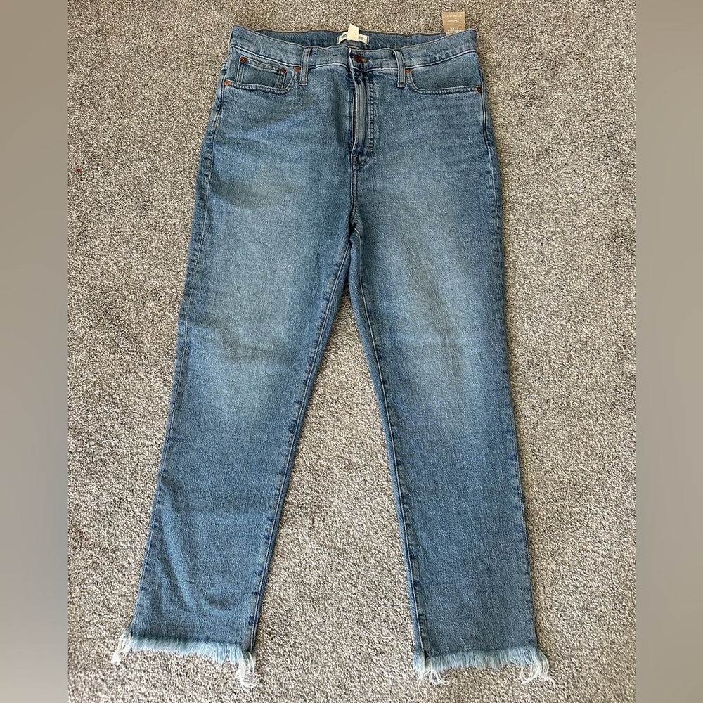 NWT Madewell The Perfect Vintage Jean Distressed Jeans